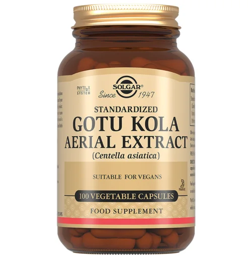 Экстракт Готу Кола, 424 мг, 100 шт, капсулы