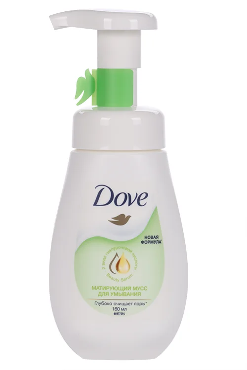 Мусс Dove для умывания матирующий 160 мл