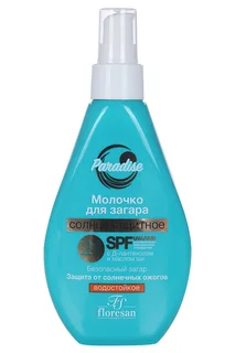 Солнцезащитное молочко для загара водостойкое SPF 24 160 мл