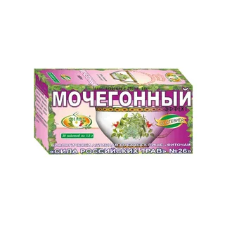 Сила Российских Трав №26 Фиточай Мочегонный Ф/П 1,5 гр 20 шт