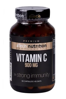 Витамин С аскорбиновая кислота aTech Nutrition Premium 620 мг 90 шт капсулы
