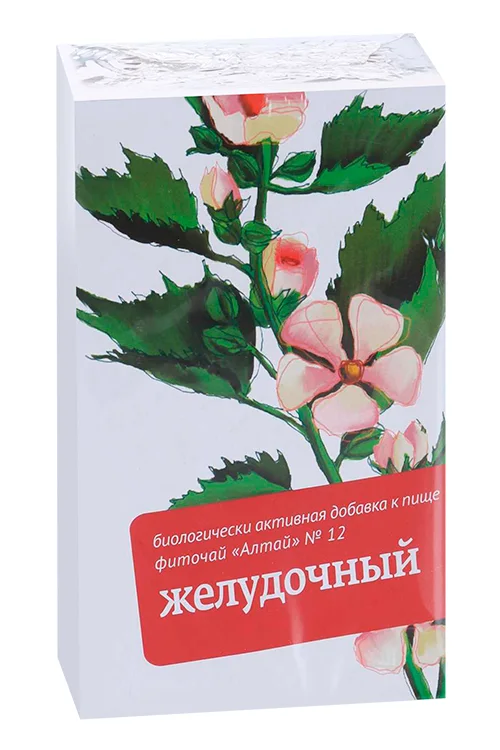 Чайный напиток Алтай №12 Желудочный 2 гр 30 шт