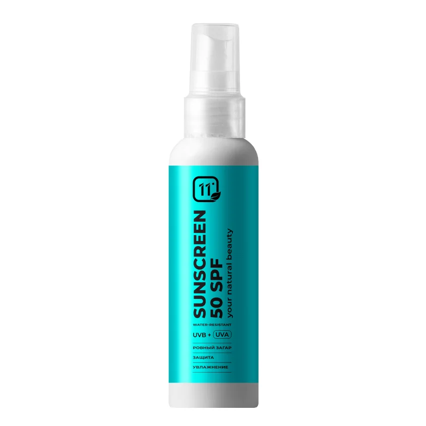 Солнцезащитный крем "11i professional" для лица и тела Sunscreen 50 SPF 50 мл