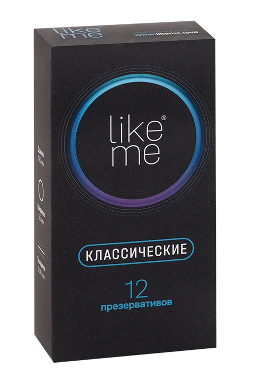 Презервативы Like ME классические 12 шт