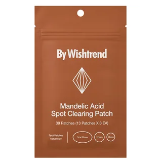 Патчи с миндальной кислотой против воспалений Mandelic Acid Spot Clearing Patch, 39 патчей, BY Wishtrend