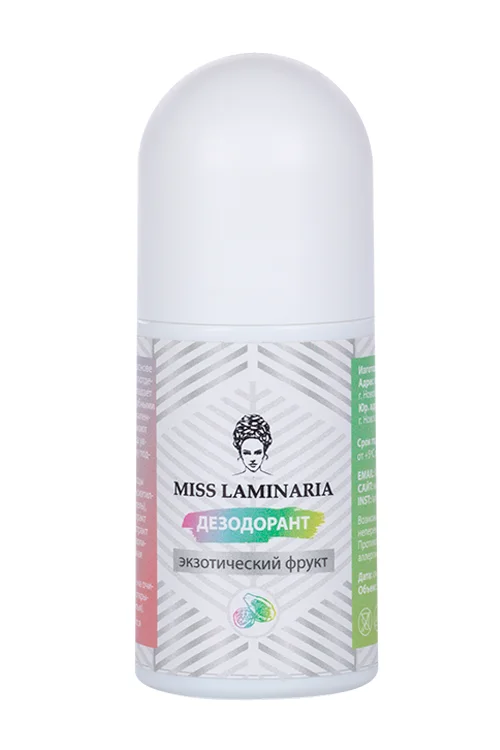 Дезодорант Miss Laminaria Экзотический фрукт шарик 50 мл