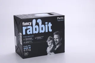 Трусики Fancy Rabbit M (6-11 кг) 32 шт
