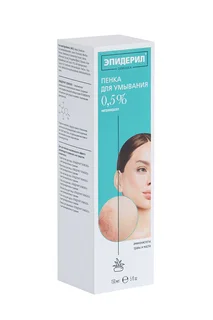 Пенка Эпидерил Demodex с метронидазолом / травами для умывания, 150 мл