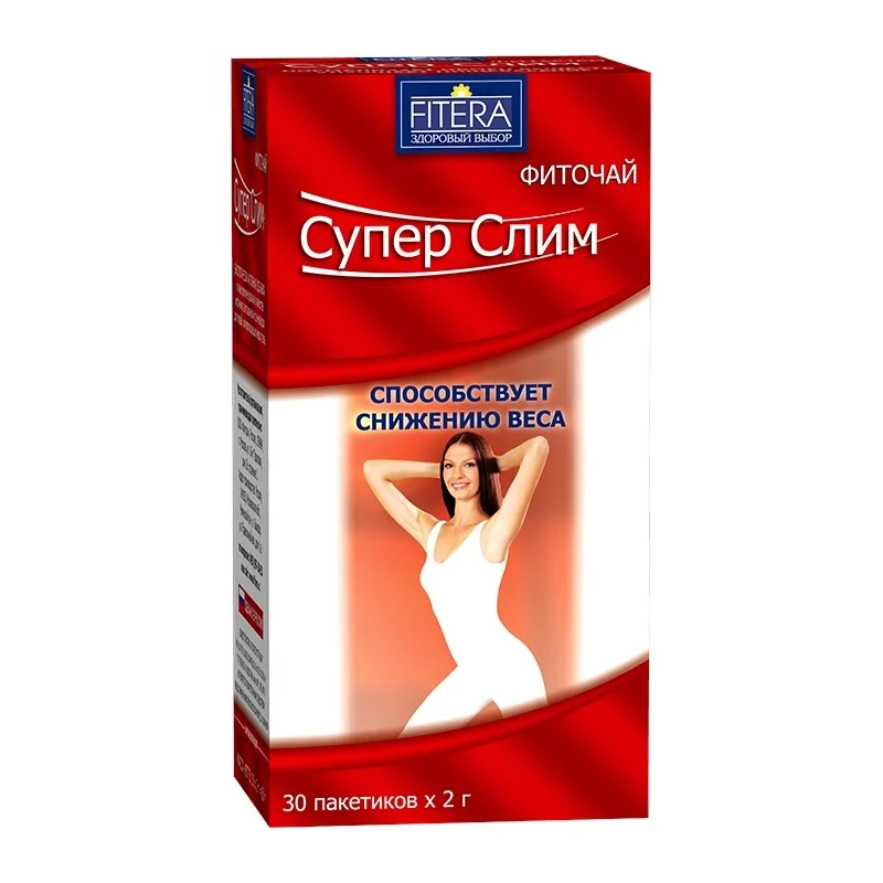 Супер Слим Фиточай Ф/Пак.2Г 30 шт