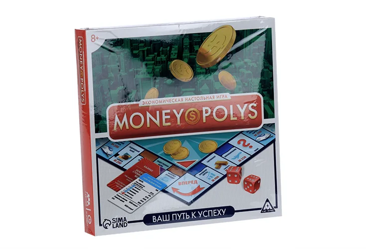 Настольная экономическая игра ЛАС Играс «Money Polys» 8+