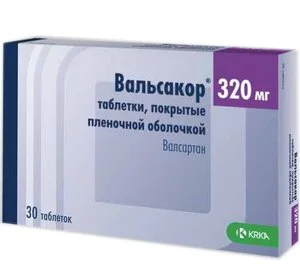 Вальсакор таб. п/о 320 мг 30 шт
