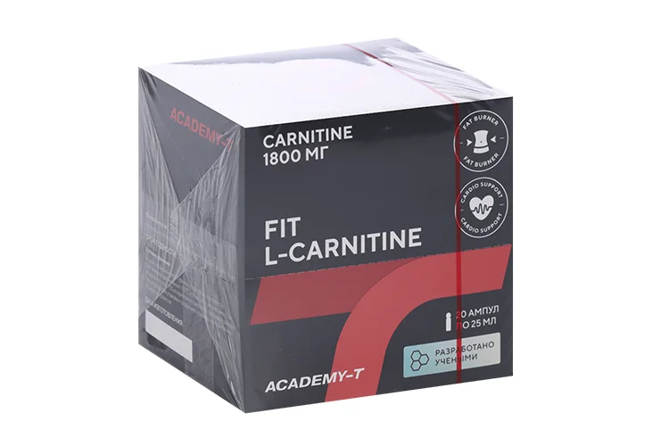 Жиросжигатель Академия-Т жидкий Fit L-Сarnitine 1800 20 шт