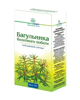 Багульника болотного, 50 г, побеги измельченные ФитоФарм