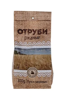 Отруби Солнце Алтая ржаные 300 гр
