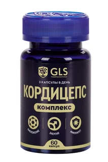 Кордицепс комплекс 400 мг 60 шт капсулы (460033074874)