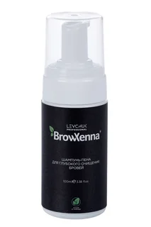 Шампунь-пена Browxenna Brow Henna для глубокого очищения бровей 100 мл