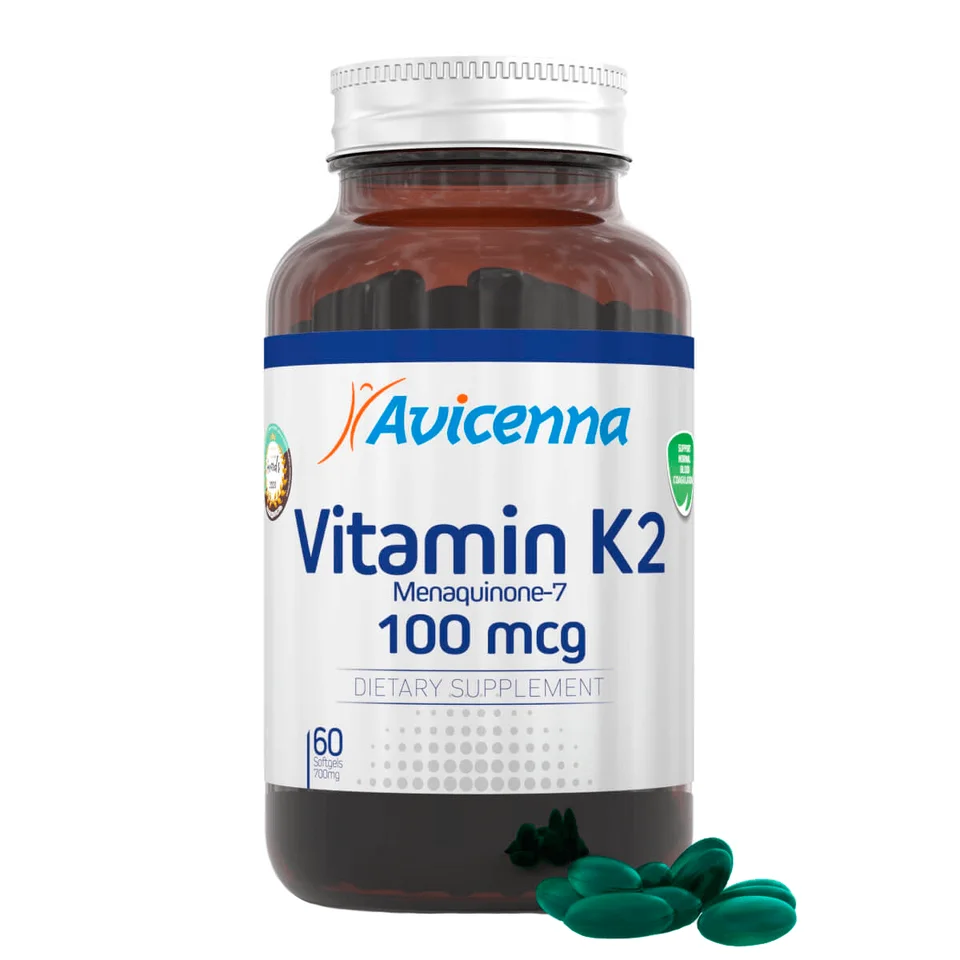 Витамин K2 60 капсул Avicenna