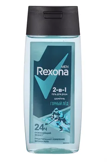 Гель для душа и шампунь Rexona для мужчин 2 в 1 Горный лед 100 мл