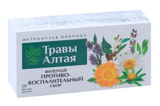 Противовоспалительный сбор серии Алтай 1,5 гр 20 шт