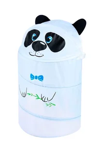 Корзина для игрушек Школа талантов Панда с ручками 33,7×33,7×55 см