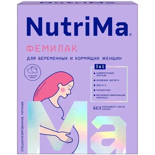 Фемилак Нутрима смесь для беременных и кормящих Манго 350г
