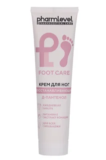 Крем Pharmlevel Foot Care Пантенол / Вит Е восстан 100 мл