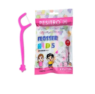 Pesitro Flosser Kids с ксилитом, 30 шт