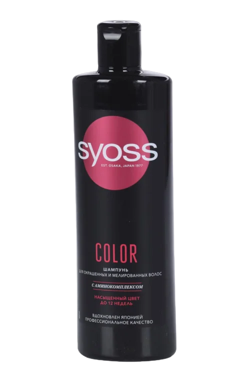Шампунь Syoss Color для окрашенных / мелированных волос, 450 мл