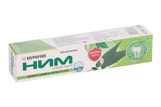 Зубная паста Кумуда НИМ без фтора 100 гр
