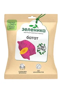 Овощной перекус из батата Зеленика, 30 г