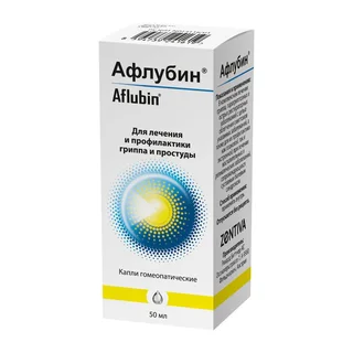 Афлубин капли гомеопат 50 мл