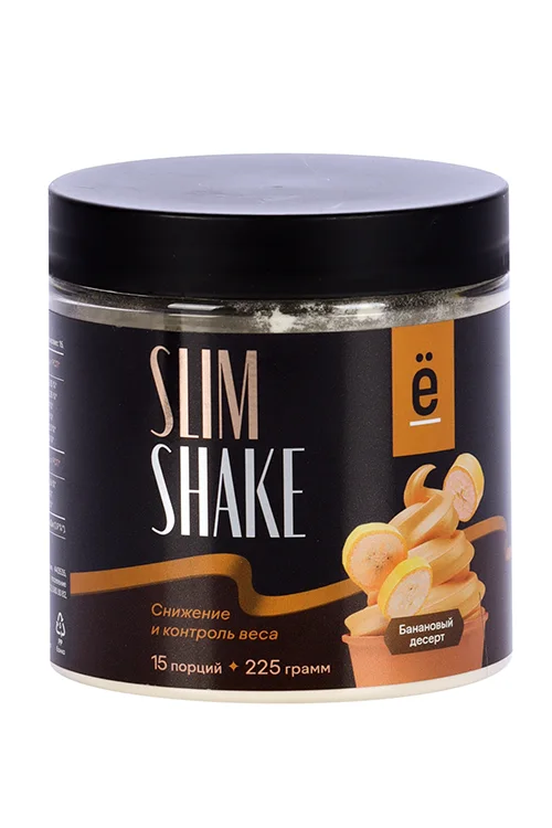 Смесь Ёбатон Slim Shake Банановый десерт 225 гр