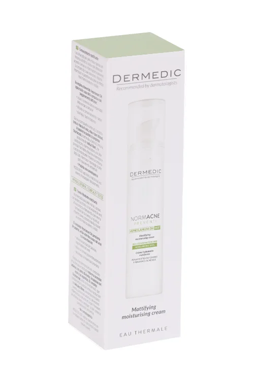 Крем Dermedic Normacne Mattifying Moisturising Cream для лица матирующий увлаж, 40 мл