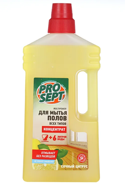Средство для мытья полов Multipower Концентрат цитрус 1л
