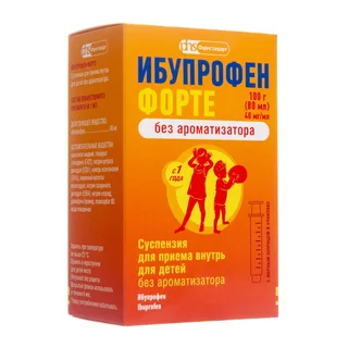 Ибупрофен Форте суспензия для приема внутрь для Детей 40 мг / мл флакон 100 гр