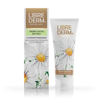 Пилинг-скатка для лица с ромашкой, 75 мл, Librederm