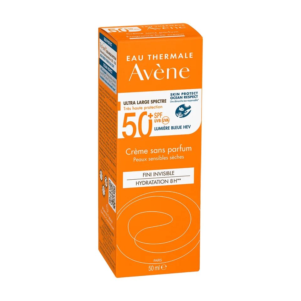 Авен крем солнцезащитный SPF50+ без отдушек 50 мл