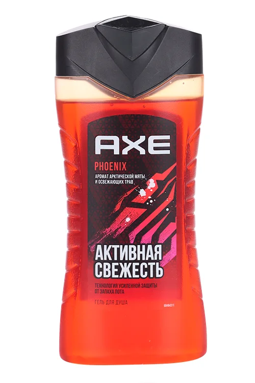 Гель для душа AXE Феникс мужской активная свежесть 250 мл