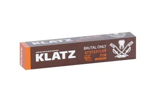 Зубная паста Klatz для мужчин Brutal Only Бунтарский ром 75 мл