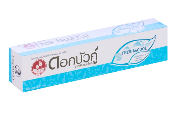 Зубная паста Twin Lotus Herbal Fresh Cool С травами свежесть и прохлада 40 гр