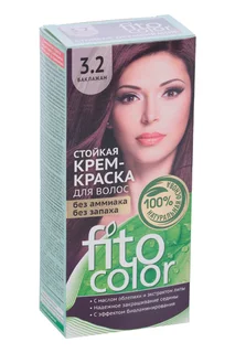Крем-краска для волос серии Fitocolor тон 3,2 баклажан 115 мл