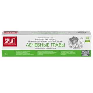 Зубная паста Splat Professional Medical herbs лечебные травы 80 гр