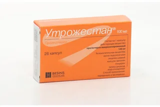 Утрожестан 100 мг 28 шт капсулы