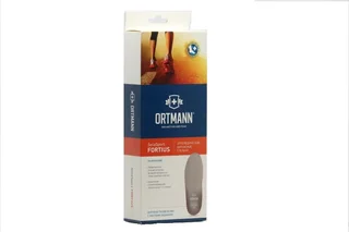 Стельки Ortmann SolaSport Fortius ортопедические каркасные при плоскостопии серый р 38 пара
