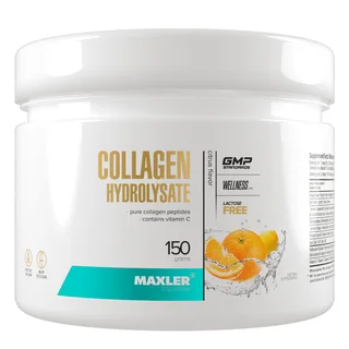 Гидролизат коллагена, со вкусом Цитрус, 150 г, Maxler