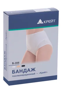 Бандаж Крейт п/операционный Б-356 р 7 (121-125 см) черный