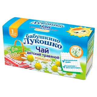 Чай Детский Бабушкино Лукошко Ромашка С 1 Мес. 1 гр 20 шт