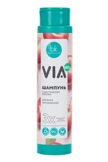 Шампунь Belkosmex VIA mix с экстрактом яблока 390 гр