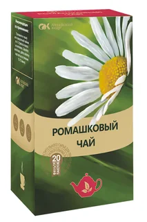 Напиток чайный Алтайский кедр Ромашковый, 1,5 г, 20 шт, фильтр-пакет