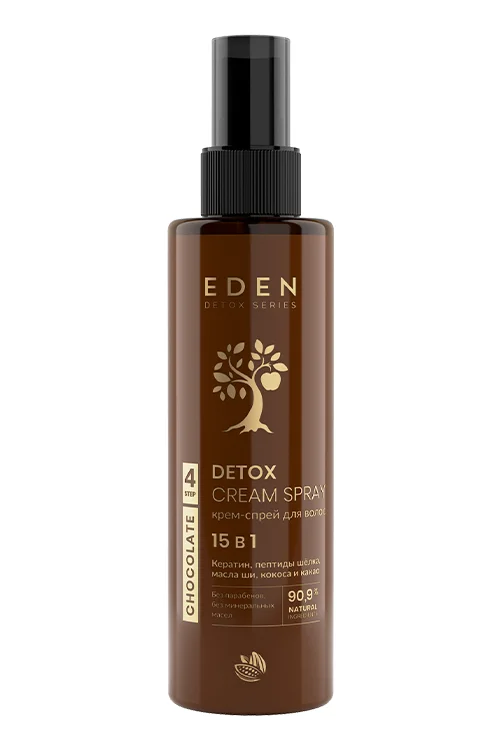 Крем-спрей для волос 15в1 Eden Detox Chocolate 200 мл